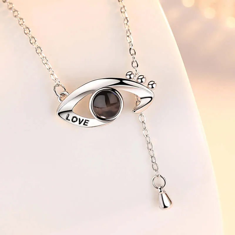 ‘’You Are The Only One In My Eyes‘’ Necklace With Picture Inside
