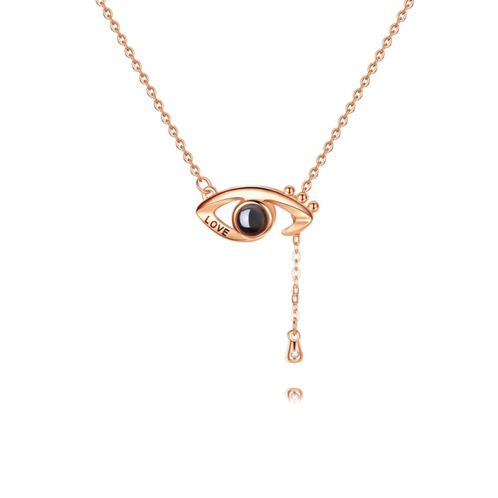 ‘’You Are The Only One In My Eyes‘’ Necklace With Picture Inside