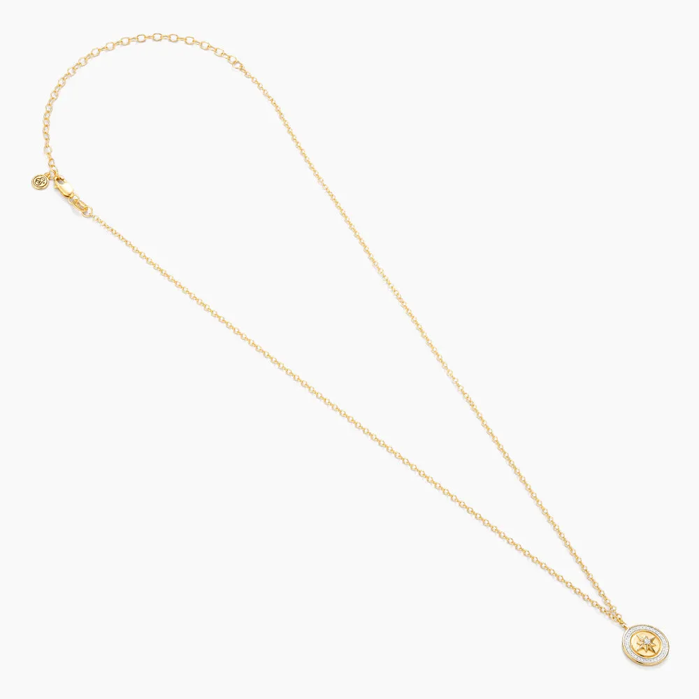 Your Own Path Compass Pendant Necklace