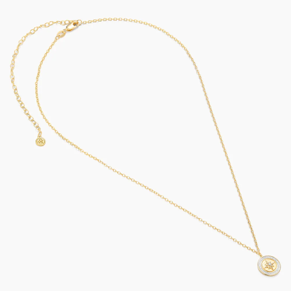 Your Own Path Compass Pendant Necklace
