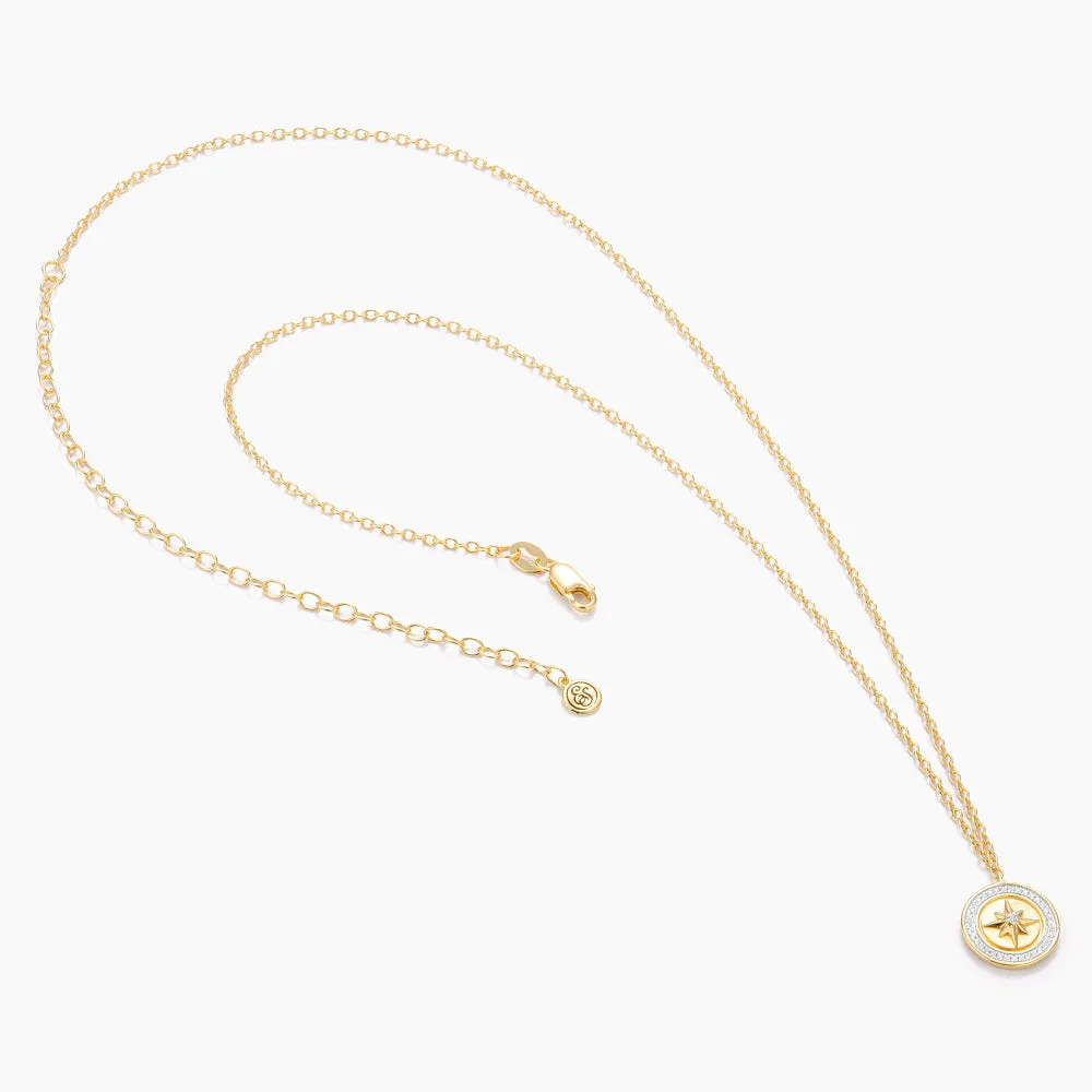 Your Own Path Compass Pendant Necklace
