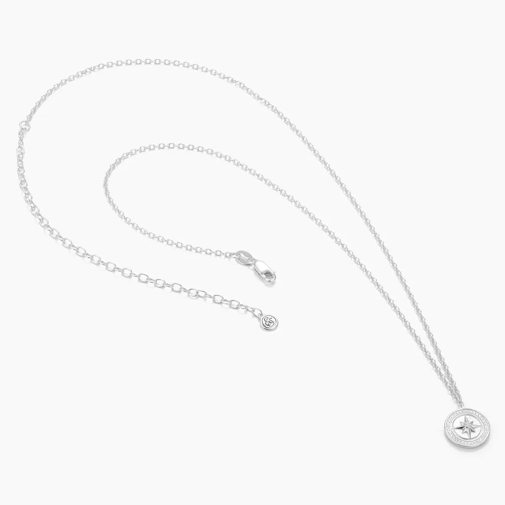 Your Own Path Compass Pendant Necklace