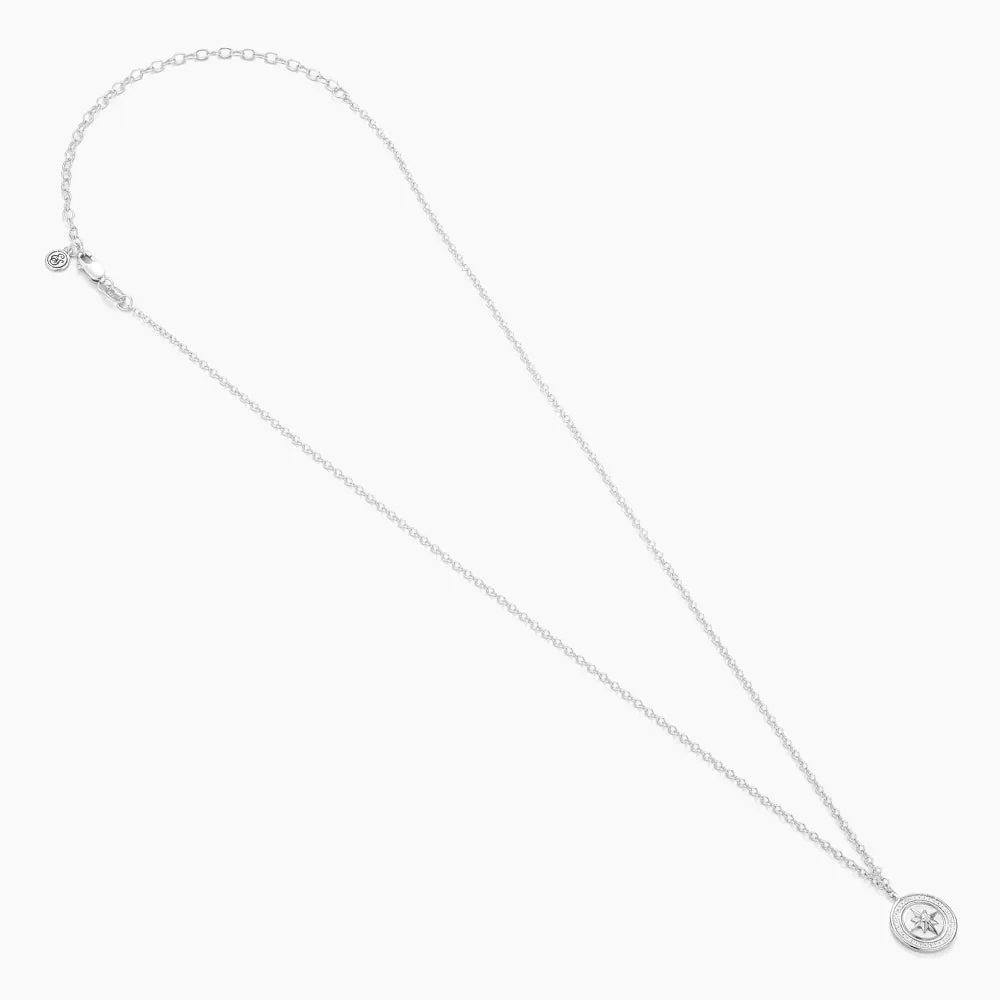 Your Own Path Compass Pendant Necklace