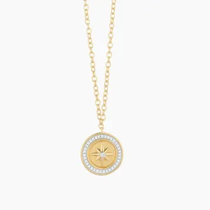 Your Own Path Compass Pendant Necklace