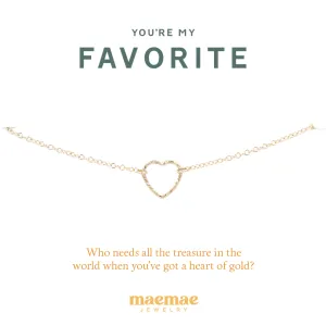 You're my Favorite Heart Bracelet