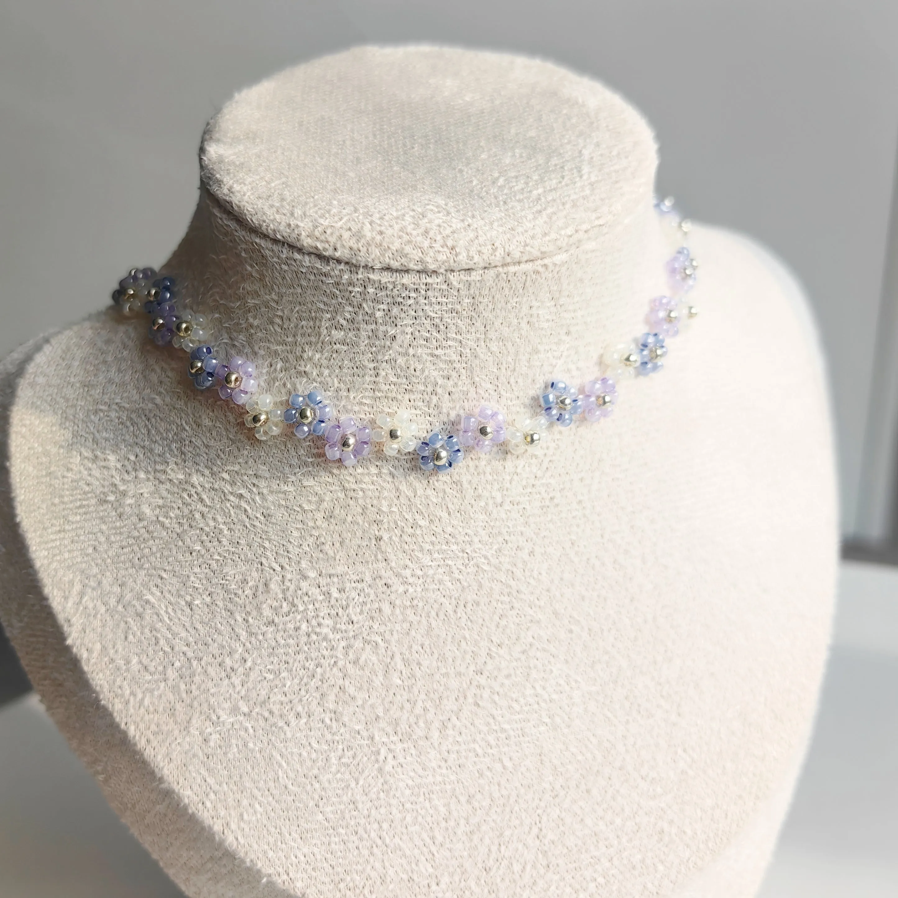 ZigZag Lavender Necklace