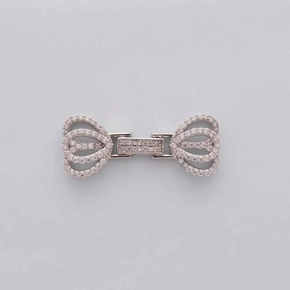 Zircon Flower Clasp