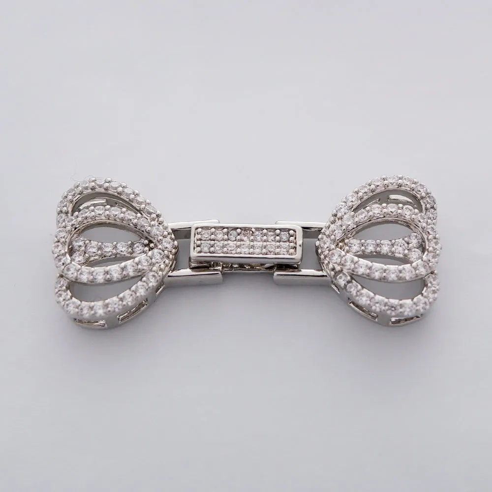 Zircon Flower Clasp