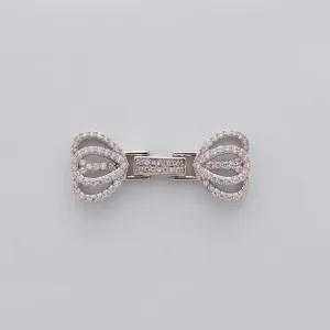 Zircon Flower Clasp