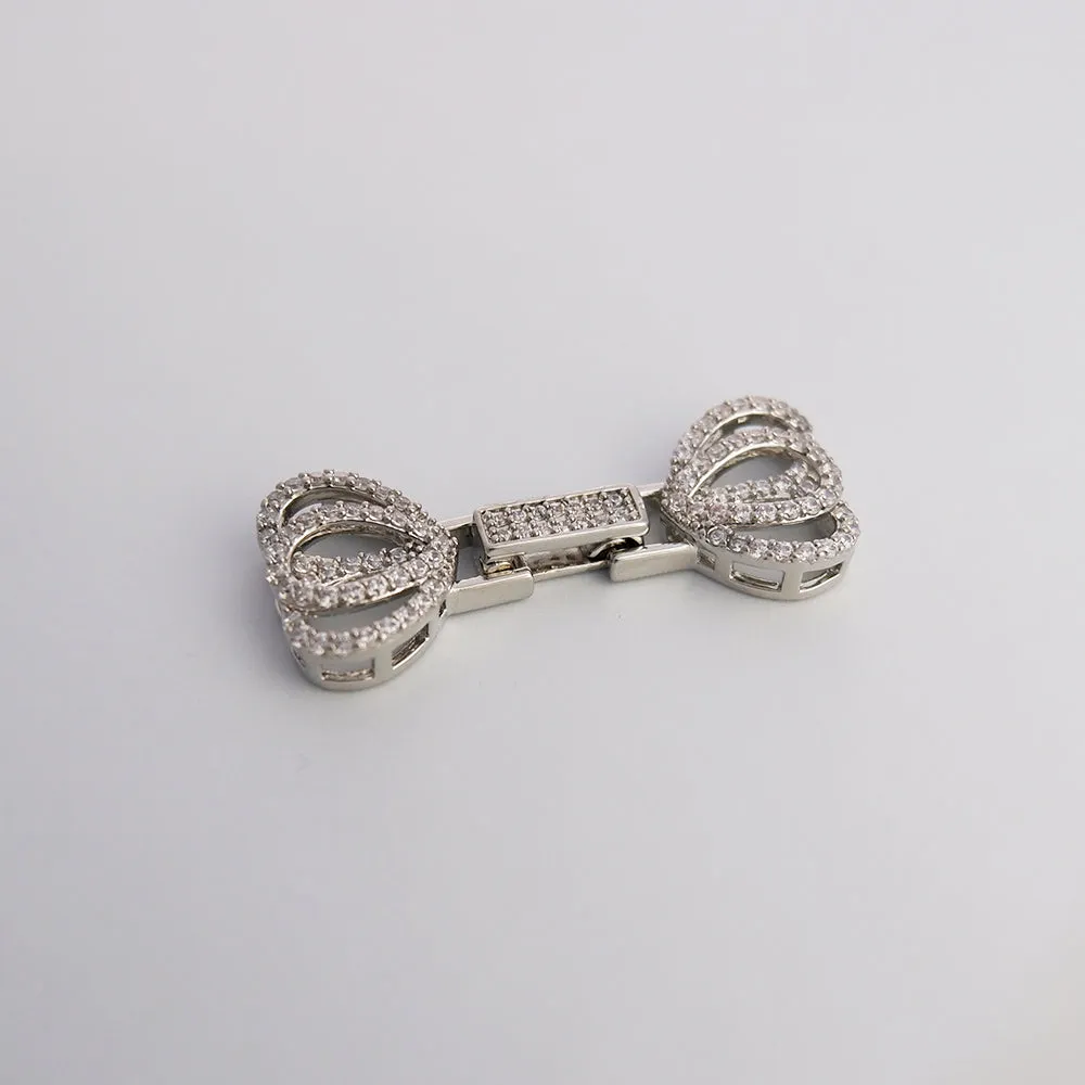 Zircon Flower Clasp