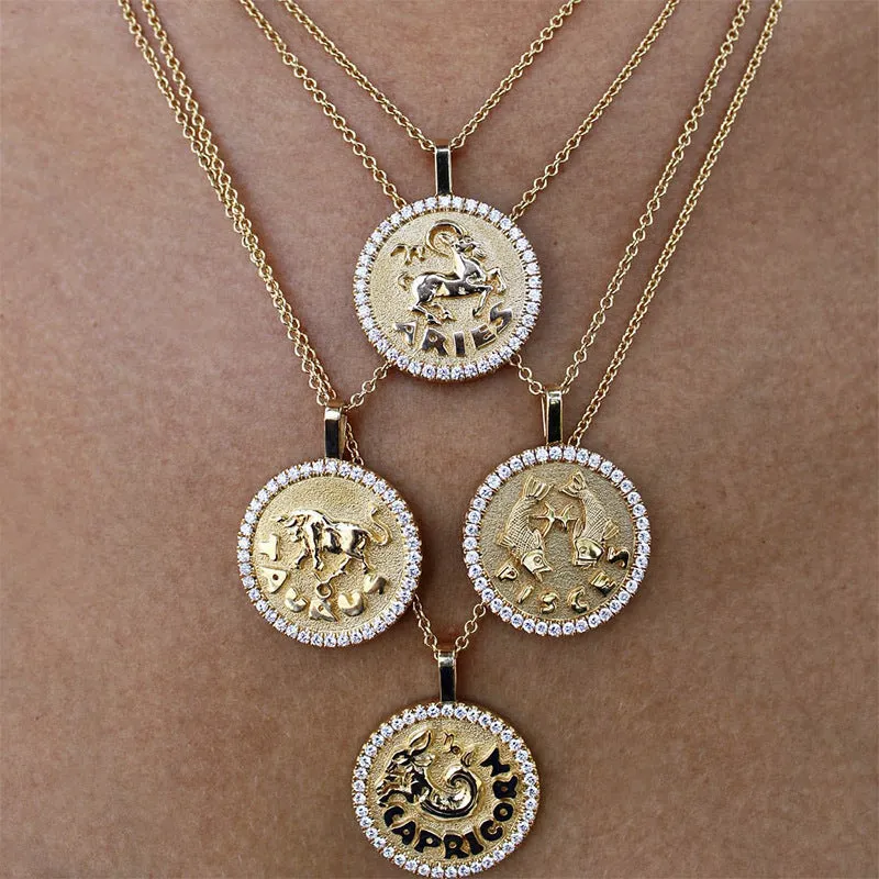Zodiac bling necklaces (Select your sign)