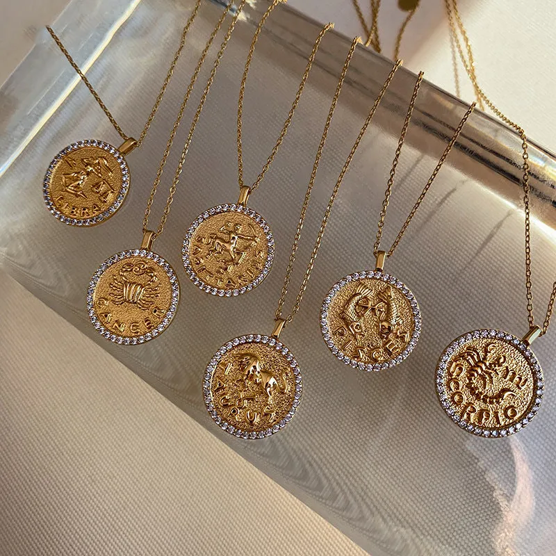 Zodiac bling necklaces (Select your sign)