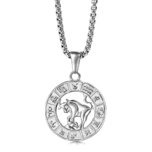 Zodiac Sign Pendant Necklace
